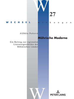 cover image of Maehrische Moderne